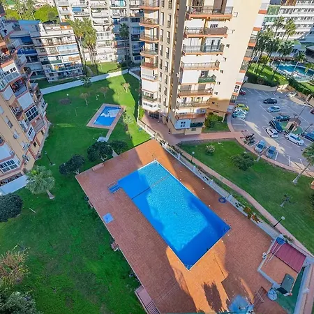 Cope - 2-bedroom With Sea Views, Pool And Garden - Ac, Lift, Playamar Lejlighed *